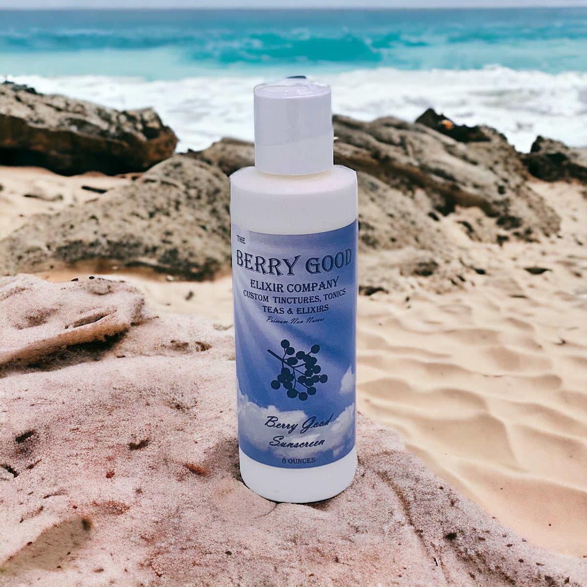 Sunblock 8 oz bottle