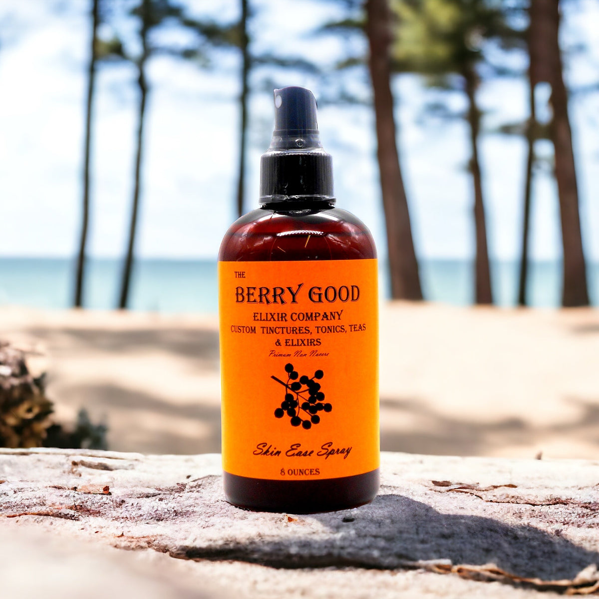 Skin-ease/ itch & sunburn relief spray 8 oz