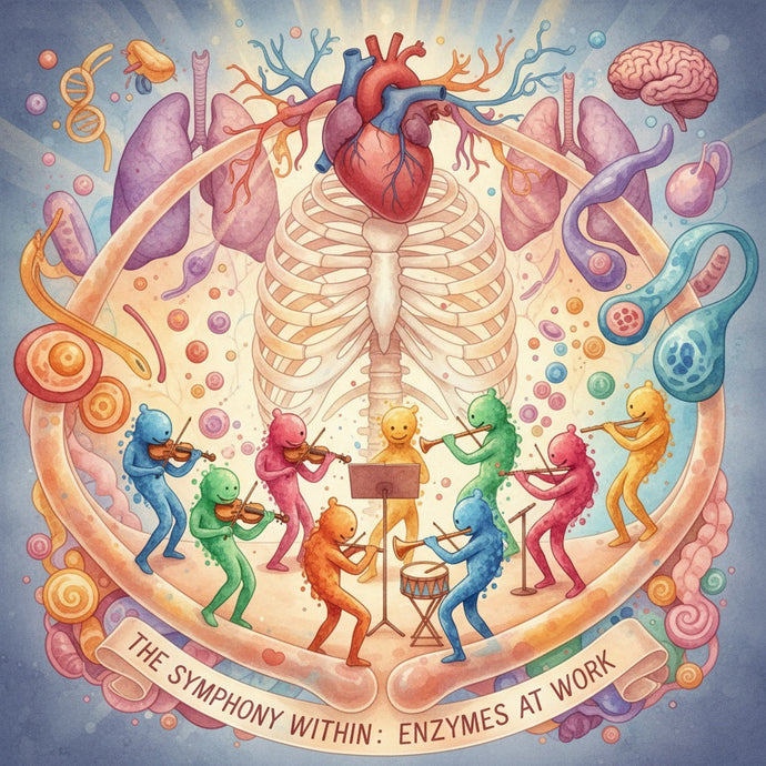 The Symphony Within: Why Treating One Symptom at a Time Is Outdated (and What Your Enzymes Want You to Know)
