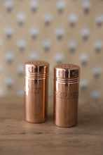 Load image into Gallery viewer, Copper Salt &amp; Pepper Shakers
