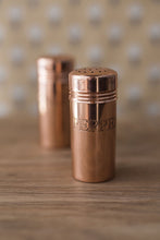 Load image into Gallery viewer, Copper Salt &amp; Pepper Shakers