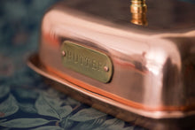 Load image into Gallery viewer, Copper Butter Dish