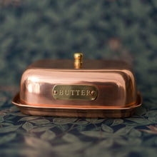 Load image into Gallery viewer, Copper Butter Dish
