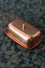 Load image into Gallery viewer, Copper Butter Dish