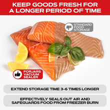 Load image into Gallery viewer, 200 Count 6x9 Vacuum Sealer Bags - Textured on Both Sides, 7.5 Mil Thickness