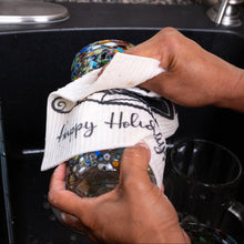 Load image into Gallery viewer, Christmas Sleigh Set of 3 (One of each design) Paper Towel Replacements | Swededishcloths