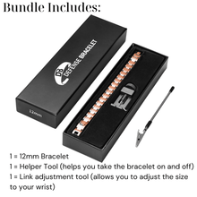 Load image into Gallery viewer, Pure Copper EMF Defense Magnetic Bracelet