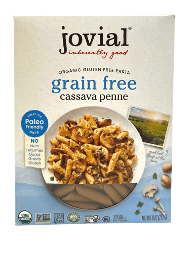 Penne, Cassava, Organic, Jovial, Gluten-Free, Grain-Free