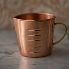 Load image into Gallery viewer, Copper Liquid Measuring Cup