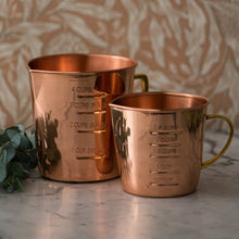 Load image into Gallery viewer, Copper Liquid Measuring Cup