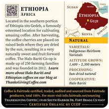 Load image into Gallery viewer, Ethiopia Natural