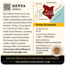 Load image into Gallery viewer, Kenya - Nyeri Peaberry