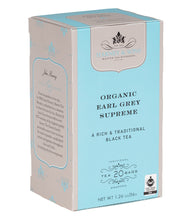 Load image into Gallery viewer, Organic Earl Grey Supreme, Box of 20 Premium Teabags