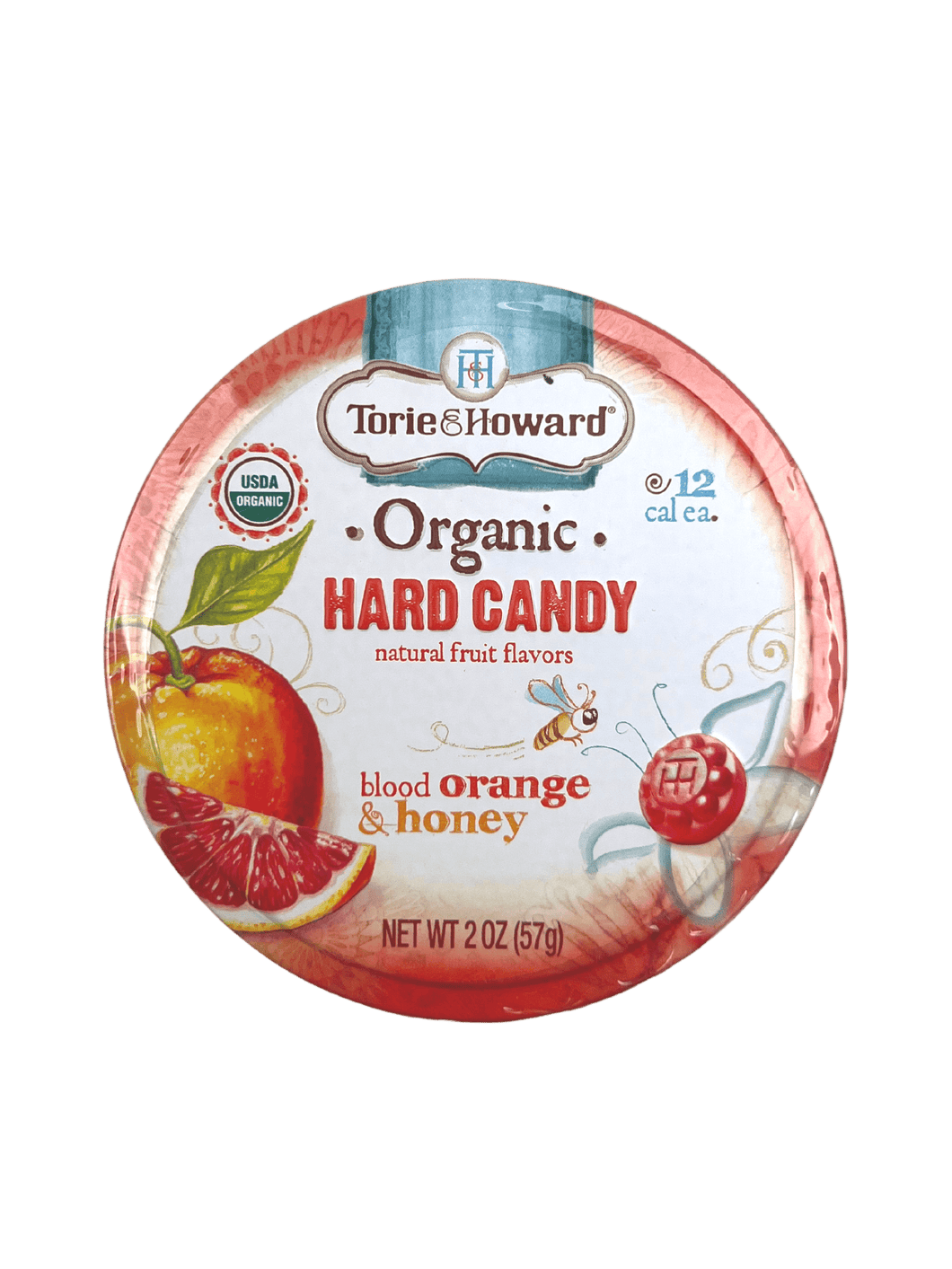 Hard Candy, Organic, Blood Orange & Honey
