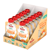 Load image into Gallery viewer, Holle Baby Food Pouches - Organic Fruit Puree - Banana Llama