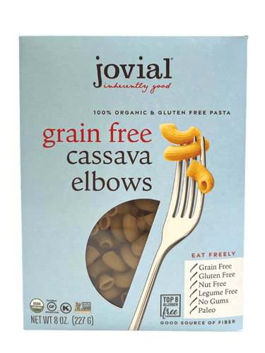 Elbows, Cassava, Organic, Jovial, Gluten-Free, Grain-Free