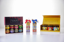 Load image into Gallery viewer, 3-Flavor Honey Tea Mini Assortment – Organic Wellness Gift Set (3 x 3 oz)