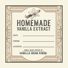 Load image into Gallery viewer, Homemade Vanilla Extract Label - Choose Your Size!
