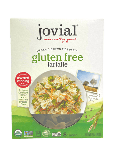 Farfalle, Brown Rice, Organic, Jovial, Gluten-Free