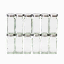 Load image into Gallery viewer, 12 Pack - Empty French Glass Jars