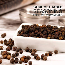 Load image into Gallery viewer, Himalayan Pink Salt Coarse &amp; Organic Black Tellicherry Peppercorns Combo Pack
