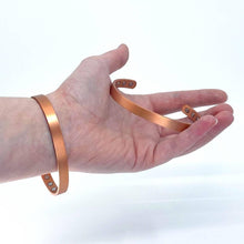 Load image into Gallery viewer, Pure Copper EMF Defense Magnetic Bracelet
