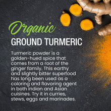 Load image into Gallery viewer, Organic Ground Turmeric