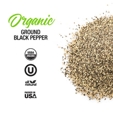 Load image into Gallery viewer, Organic Ground Black Pepper