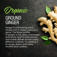 Load image into Gallery viewer, Organic Ground Ginger