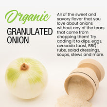 Load image into Gallery viewer, Organic Granulated Onion