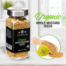 Load image into Gallery viewer, Organic Whole Mustard Seeds