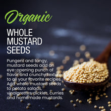 Load image into Gallery viewer, Organic Whole Mustard Seeds