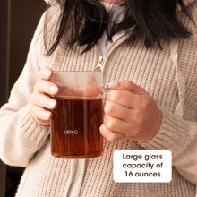 Load image into Gallery viewer, Ukiyo Wood - Glass &amp; Stainless Steel Tea Infuser