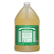 Load image into Gallery viewer, Dr. Bronner&#39;s - Pure-Castile Liquid Soap (Almond, 1 Gallon) - Made with Organic Oils, 18-in-1 Uses: Face, Body, Hair, Laundry, Pets and Dishes, Concentrated, Vegan, Non-GMO