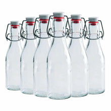 Load image into Gallery viewer, 8.5 oz Swing Top Glass Bottle with Stainless Steel Wire Air Tight Leakproof Seal for Vanilla Extract