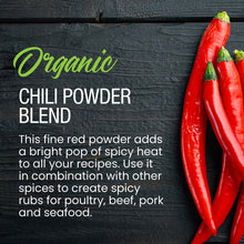 Load image into Gallery viewer, Organic Chili Powder Blend