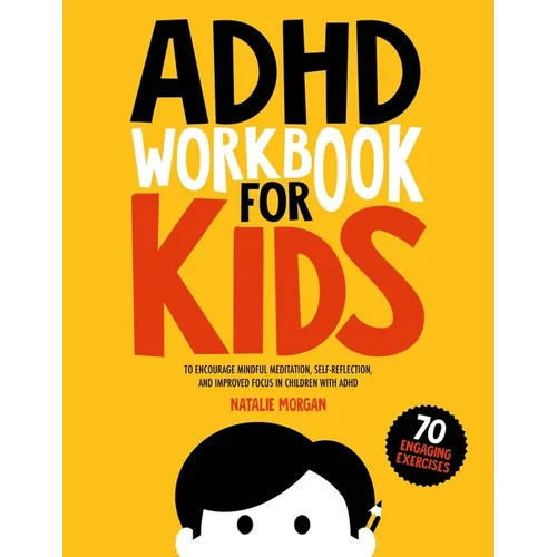 ADHD Workbook for Kids - Paperback