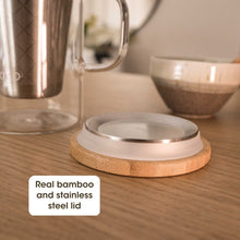 Load image into Gallery viewer, Ukiyo Wood - Glass &amp; Stainless Steel Tea Infuser