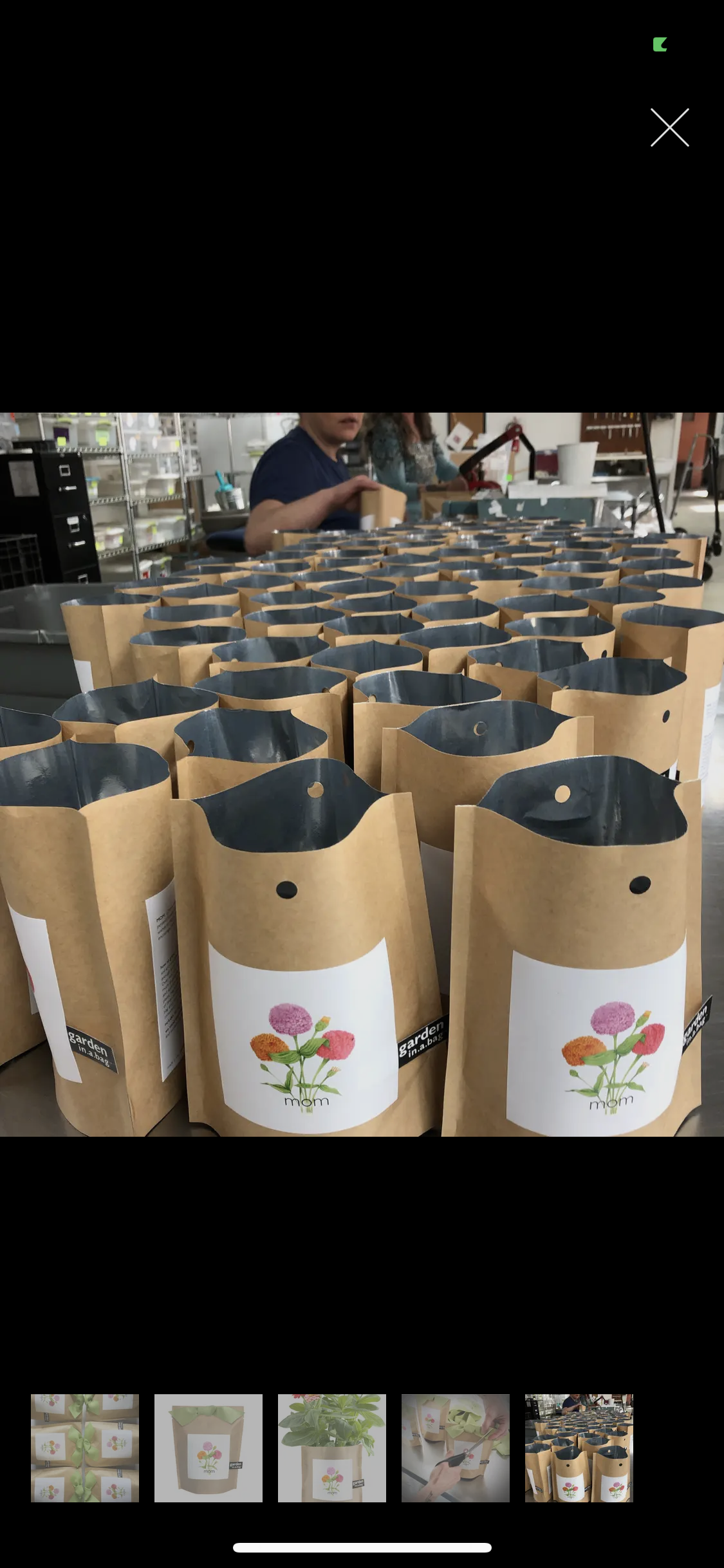 Garden in a bag