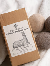 Load image into Gallery viewer, Alpaca Dryer Balls ( 3 pack )