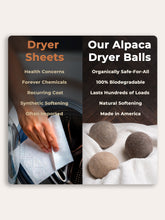 Load image into Gallery viewer, Alpaca Dryer Balls ( 3 pack )