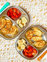 Load image into Gallery viewer, Unicorn Stainless Steel Divided Plate Set (Two)