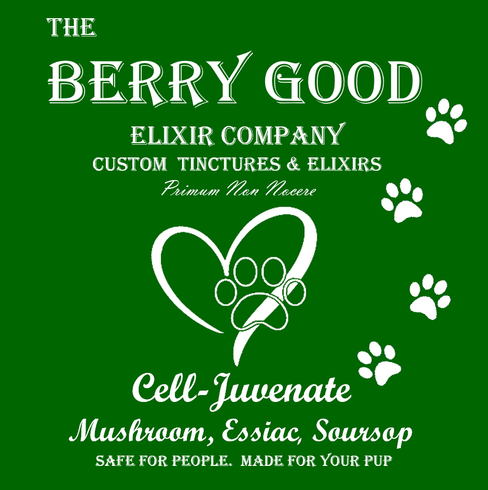 Cell-Juvenate Mushroom, Soursop, Essiac chew for dogs