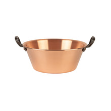 Load image into Gallery viewer, Copper jam pot with cast iron handles, 3.1 qt