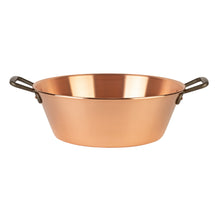 Load image into Gallery viewer, Copper jam pot with cast iron handles, 9.5 qt