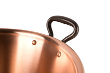 Load image into Gallery viewer, Copper jam pot with cast iron handles, 4.2 qt