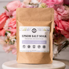 Load image into Gallery viewer, Epsom Salt Soak | Lavender &amp; Lime