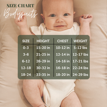 Load image into Gallery viewer, Loved. Clay Organic Cotton Baby Bodysuit Short Sleeve