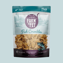 Load image into Gallery viewer, Fish Crumbles for Cats | All-Natural Fish Cat Treats