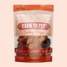 Load image into Gallery viewer, Turkey Chips for Dogs | All-Natural Single-Ingredient Healthy Dog Treats